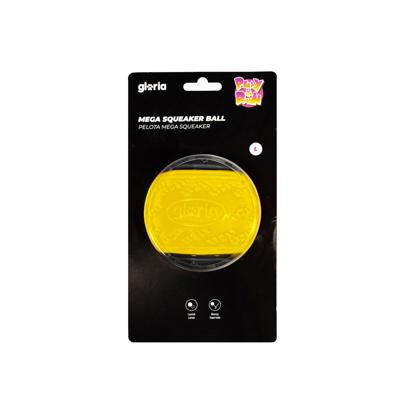 Huisdierenbal Gloria PLAY AND RUN Geel TPR L 8,89 cm