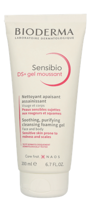 Bioderma Sensibio DS+ Soothing Purifying Cleansing Gel 200 ml Make-up verwijderaar en reiniger