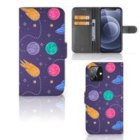 iPhone 12 | 12 Pro (6.1") | Wallet Case | met Pasjes | Space