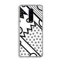 Pop Art #4: OnePlus 8 Transparant Hoesje