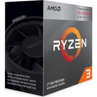 AMD ryzen 3 3200g socket am4 processor (unlocked, wraith stealth, boxed)