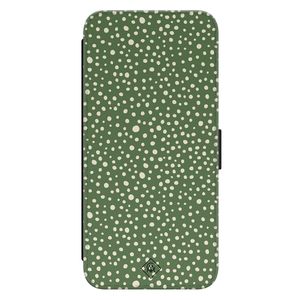 Samsung Galaxy S23 flipcase - Green dots