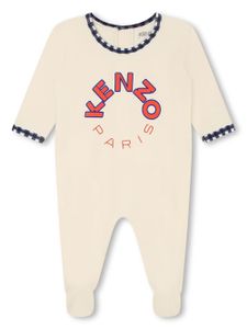 Kenzo Kids pyjama à logo imprimé - Bleu