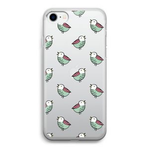 Vogeltjes: iPhone SE 2020 Transparant Hoesje