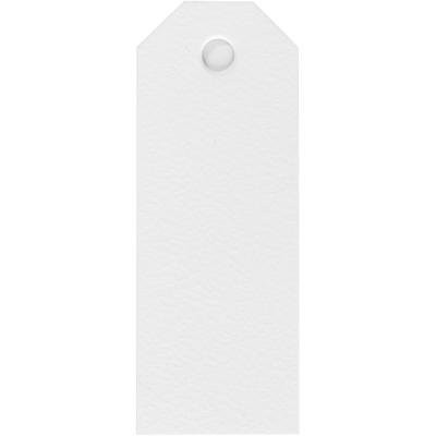 Creativ Company Manilla-labels, afm 3x8 cm, 220 gr, wit, 20 stuk/ 1 doos