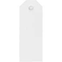 Creativ Company Manilla-labels, afm 3x8 cm, 220 gr, wit, 20 stuk/ 1 doos