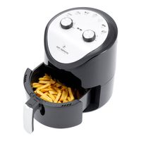 Just Perfecto Airfryer 3.5L - 1200W - Inclusief Grillplaat - Grijs