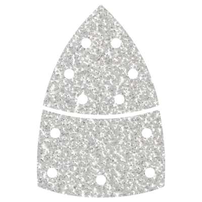 Wolfcraft Hechtschuurbladen | Lak/Verf | K80 | Ø95 mm | 10 stuks - 1127000
