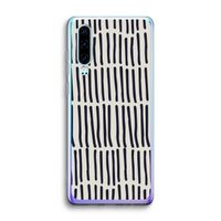Moroccan stripes: Huawei P30 Transparant Hoesje
