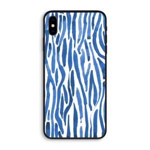 Blauwe nerven: iPhone XS Max Biologisch afbreekbaar hoesje