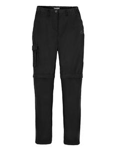 Craghoppers CEJ006 Expert Womens Kiwi Convertible Trousers - Black - 18(44)/28