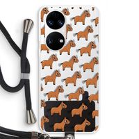 Pony: Huawei P50 Transparant Hoesje met koord