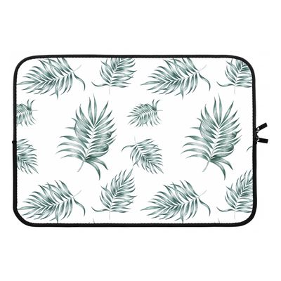 Simple leaves: Laptop sleeve 13 inch