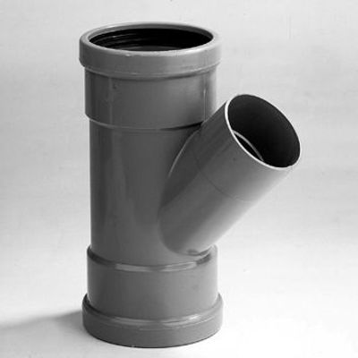 T-stuk manchet 125x 75mm 45