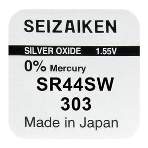 Seizaiken 303 SR44SW Zilveroxide Batterij - 1.55V