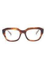 Ray-Ban lunettes de vue carrées Leonid - Marron