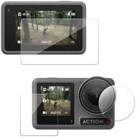 Telesin Screenprotector-set Glas DJI Action 3/4 - Extra Dun