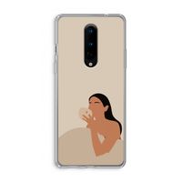 Fresh coffee: OnePlus 8 Transparant Hoesje