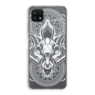 Oh Deer: Samsung Galaxy A22 5G Transparant Hoesje