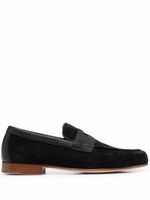 John Lobb mocassins en daim - Noir