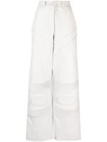 Almaz pantalon Gear Up en cuir - Blanc - thumbnail