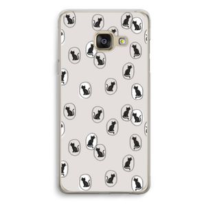 Miauw: Samsung Galaxy A3 (2016) Transparant Hoesje