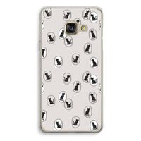 Miauw: Samsung Galaxy A3 (2016) Transparant Hoesje
