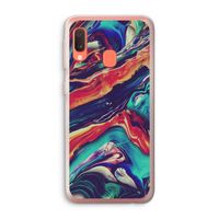 Chameleon Sun: Samsung Galaxy A20e Transparant Hoesje