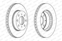 Ferodo Remschijf DDF447C - thumbnail