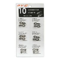 P.Y.C. pyc kettingschakel 10 speed per 6 stuks op kaart