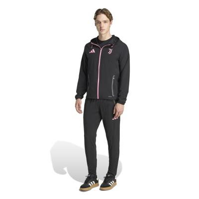 adidas Juventus Vis Tech Trainingspak Full-Zip Zwart Roze