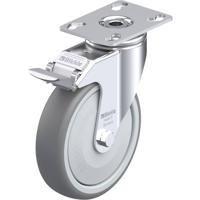 Blickle LKPA-TPA 126KF-FI Zwenkwiel met rem Wieldiameter: 125 mm Draagvermogen (max.): 120 kg 1 stuk(s)