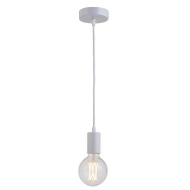Pendel hanglamp - wit - E27 - 200 cm - Leen Bakker