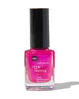 HEMA Long lasting nagellak 115 candy twinkle (felroze)