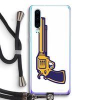 Pew Pew Pew: Huawei P30 Transparant Hoesje met koord