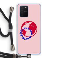 Run The World: Samsung Galaxy Note 10 Lite Transparant Hoesje met koord