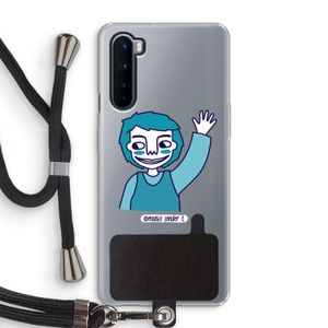 Zwaai: OnePlus Nord Transparant Hoesje met koord