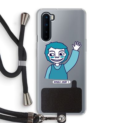 Zwaai: OnePlus Nord Transparant Hoesje met koord