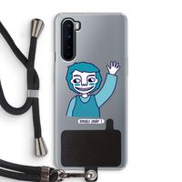 Zwaai: OnePlus Nord Transparant Hoesje met koord
