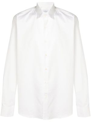 Ferragamo chemise à logo imprimé - Blanc