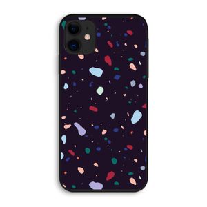 Dark Rounded Terrazzo: iPhone 11 Biologisch afbreekbaar hoesje