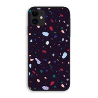 Dark Rounded Terrazzo: iPhone 11 Biologisch afbreekbaar hoesje