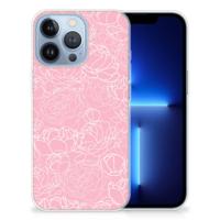 Apple iPhone 13 Pro | TPU Case | White Flowers