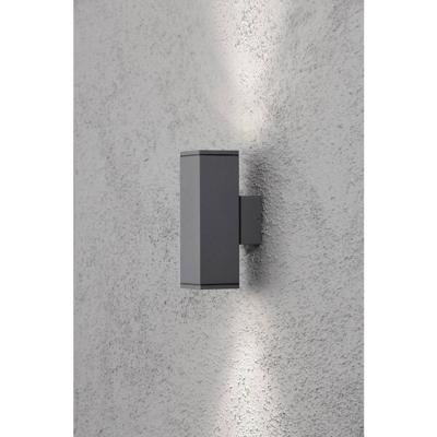 Konstsmide Monza Up & Down 7907-370 Buitenlamp (wand) Halogeen GU10 70 W Antraciet