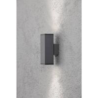 Konstsmide Monza Up & Down 7907-370 Buitenlamp (wand) Halogeen GU10 70 W Antraciet