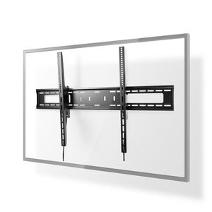 Nedis TVWM2170BK Kantelbare Tv Muurbeugel 60 - 100" Max. 75 Kg 85 Mm Afstand Tot De Muur