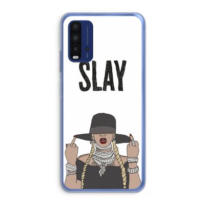 Slay All Day: Xiaomi Redmi 9T Transparant Hoesje