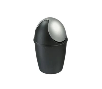 Sunware Tiglio tafel prullenbak 1,5L zwart