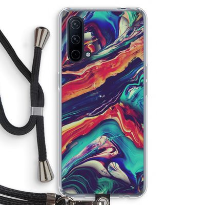 Chameleon Sun: OnePlus Nord CE 5G Transparant Hoesje met koord