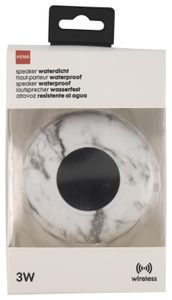 HEMA Waterproof Bluetooth Speaker - Ø8cm Marmer